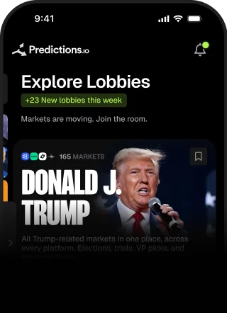 Predictions.io app - Explore Lobbies